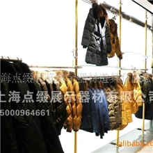 便携服装架服装道具组装服装架铝合金服装架天地柱(图)