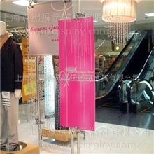 天地柱展示架店门口广告牌橱窗海报架楼层导示牌(图)