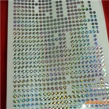 不干胶烫金商标立体分块标签小贴子号码贴标小圆圈标贴厂家