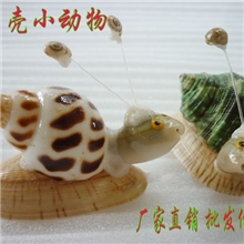 小商品批发贝壳小兔子创业产品东风螺蜗牛创业海南贝壳工艺品