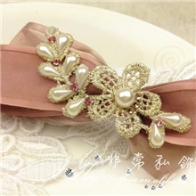 韩国发饰头饰韩式金色蕾丝花朵发饰韩版复古发饰韩版蝴蝶结发饰