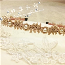 韩国发饰头饰韩式珍珠花朵甜美发卡发夹发箍头箍