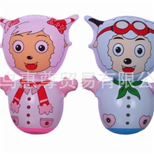 充气不倒翁批发喜洋洋美羊羊充气不倒翁批发定做厂家直销
