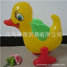厂家直销PVC儿童充气玩具批发大黄鸭子益智玩具充气动物大黄鸭