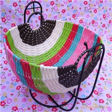 【超级热卖】供应PP编织水果篮