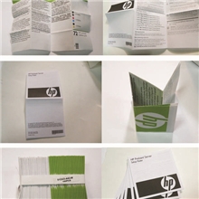 工厂印制高品质黑白印刷、折页、装订、套装（HP指定工场）.