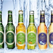 济南厂家印刷啤酒标签，价格低、数量不限