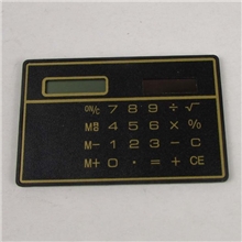 卡片计算器批发太阳能超薄计算器超薄计算器印LOGO