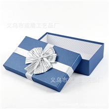 蚕丝包装纸盒丝巾、围巾包装纸盒蝴蝶结礼品包装盒
