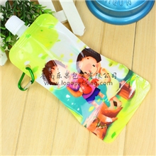 供应折叠水袋折叠水壶水瓶环保水壶便携式水袋加工