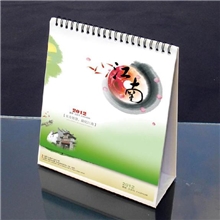 新年台历挂历印刷高档精品专版铜版纸台历佛山顺德专业厂家