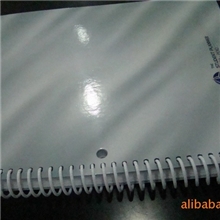 批发订购塑料蛇仔书本，蛇仔装订笔记本，YO线圈书籍等设计印刷