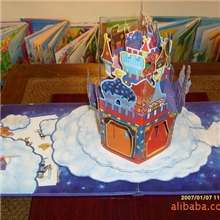 批发订购儿童立体故事书，游乐场立体书设计印刷