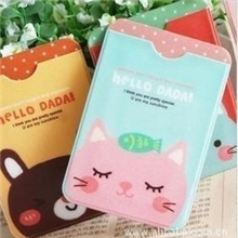 新达达动物双层卡套公交卡6款选.批发定做加印。