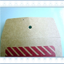 专业定制高档服装备料纸袋纽扣纸袋辅料包装纸袋小号牛皮纸袋