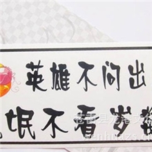 厂家大量订做来样定做汽车专用不干胶贴纸专用PVC防水贴车贴