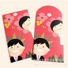 金红喜红包/利是封/立体烫金百元版大红包小红包压岁包百元红包