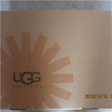 UGG连体盒5854低筒太阳花鞋盒新款雪地靴鞋盒