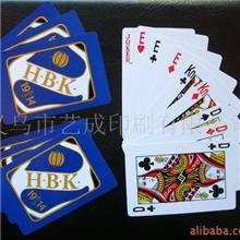 供应广告扑克加工