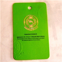 最受欢迎供应商定做高档男女服装吊牌订做免费打样设计