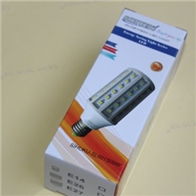 西乡厂家供应5W节能灯彩盒包装7WLED包装生产厂家9W纸盒包装