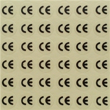 透明不干胶贴纸CE贴纸标签贴纸ce合格标志直径10mm10包起售