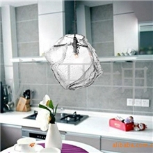 中山古镇钦嘉灯饰厂专业工程非标玻璃餐厅石头冰块吊灯