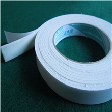 白色海绵双面胶2.5mm厚强力泡棉双面胶带泡沫胶1.8cm宽度任切