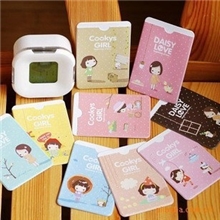 韩国文具妞子女孩卡套公交卡套银行卡套身份证卡套防水卡套