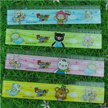 厂家直销卡通熊图案直尺（15cm)(10克）