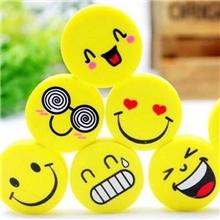 韩国款创意文具卡通笑脸橡皮擦小清新可爱表情橡皮擦学习用品