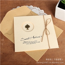 【企业集采】韩国文具批发厂家直销圣诞节复古DIY贺卡信封+卡片