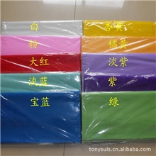 供应批发50*50cm单色普通棉纸卡通花束包装纸花店必备用品