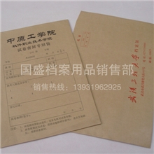 供应档案袋信封厂家直销可订做各种规格