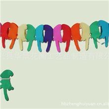 舞会纸拉花，纸蜂窝，旗帜。批发生产。