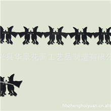 万圣节装饰拉花。