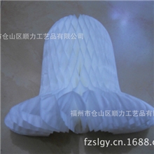 加工定制白色风铃、圣诞风铃、纸风铃、纸蜂窝