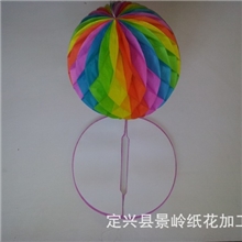 纸蜂窝纸拉花纸制工艺品纸灯笼纸装饰品礼品