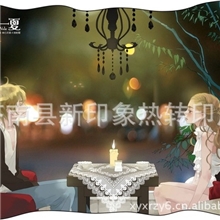 转印空白鼠标垫热升华烫画来料加工热升华印花印刷