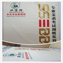 超低价正品保证双宝专业美术考试用纸4K160克本色专业素描纸