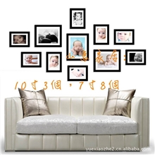 11a照片墙－模板纸相框墙照片墙模板纸山东聊城相框安装图纸