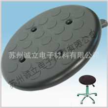 特价供应防静电PU四孔圆凳椅镀铬合金五星脚