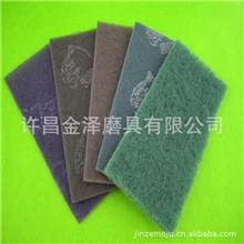 广西绿色23*10*0.5cm耐磨除锈工业百洁布丨不锈钢表面处理百洁布