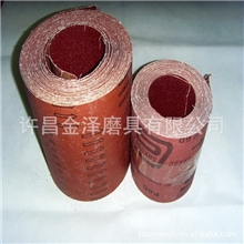 孟加拉JB-5氧化铝砂布卷生产厂家丨印度手撕红色砂面卷装砂布