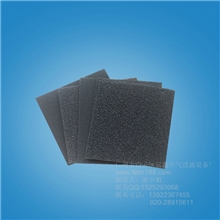 厂家直供广州富鑫黑色海绵防尘海绵过滤网海绵过滤海棉