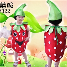 大量供应万圣节可爱草莓服装水果服装影楼必备服饰表演服
