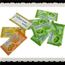 供应湿巾，单片，可定制各种LOGO