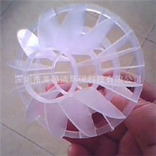 深圳美源洁自产自销废气塔用PP多面空心球环保填料/PP拉西环/喷嘴