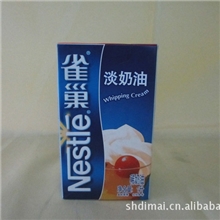 【上海迪麦】雀巢淡奶油、动物稀奶油/雀巢好打发淡奶1L*12