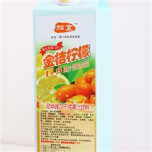 奶茶原料批发厂家直销加宜10倍金桔柠檬浓缩果汁1：9果汁饮料浓浆